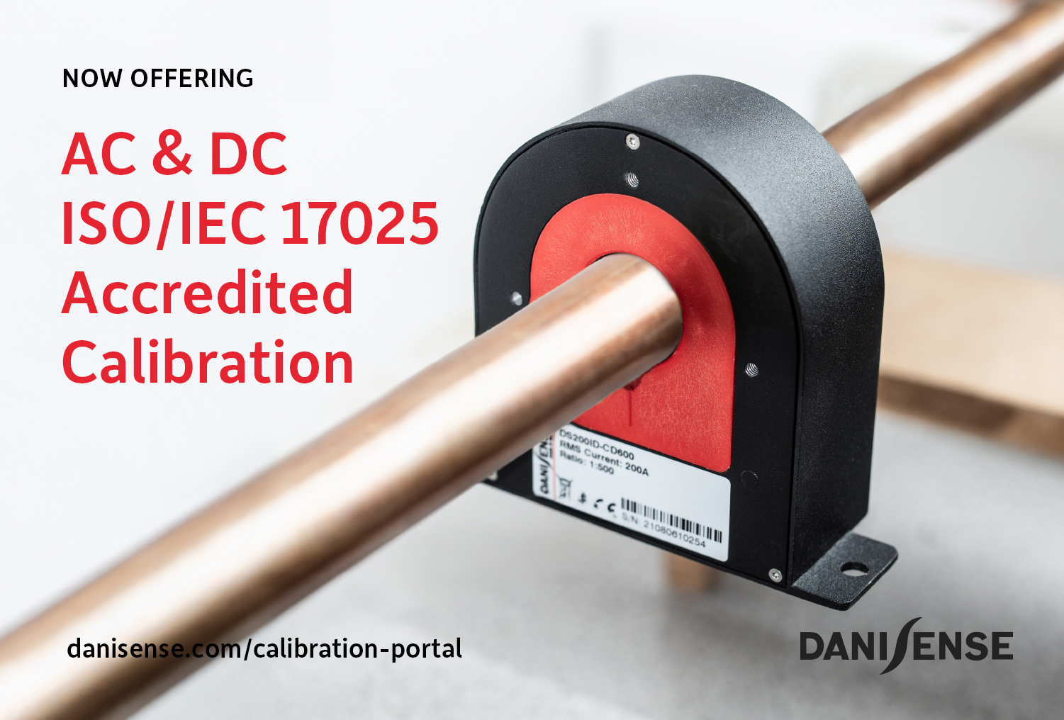 Danisense Achieves Full ISO/IEC 17025 Accreditation for AC Calibration Services